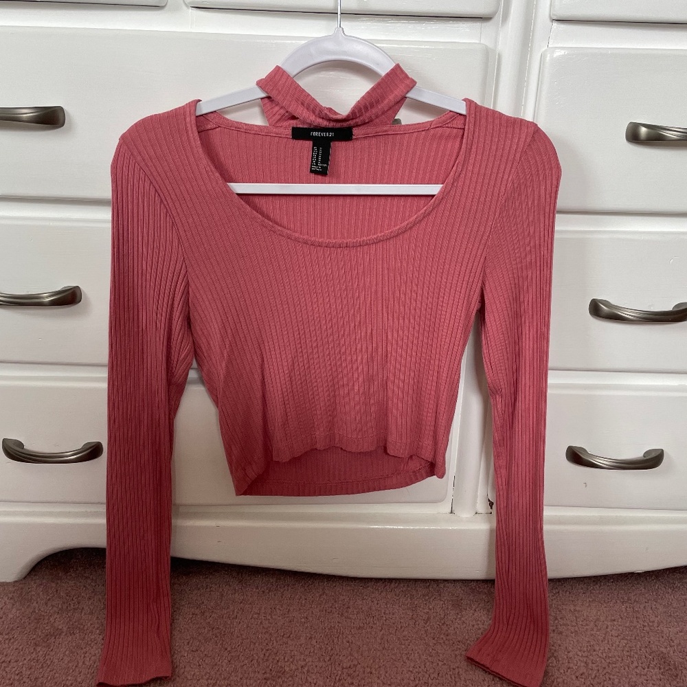 Forever 21 Cropped Long Sleeve